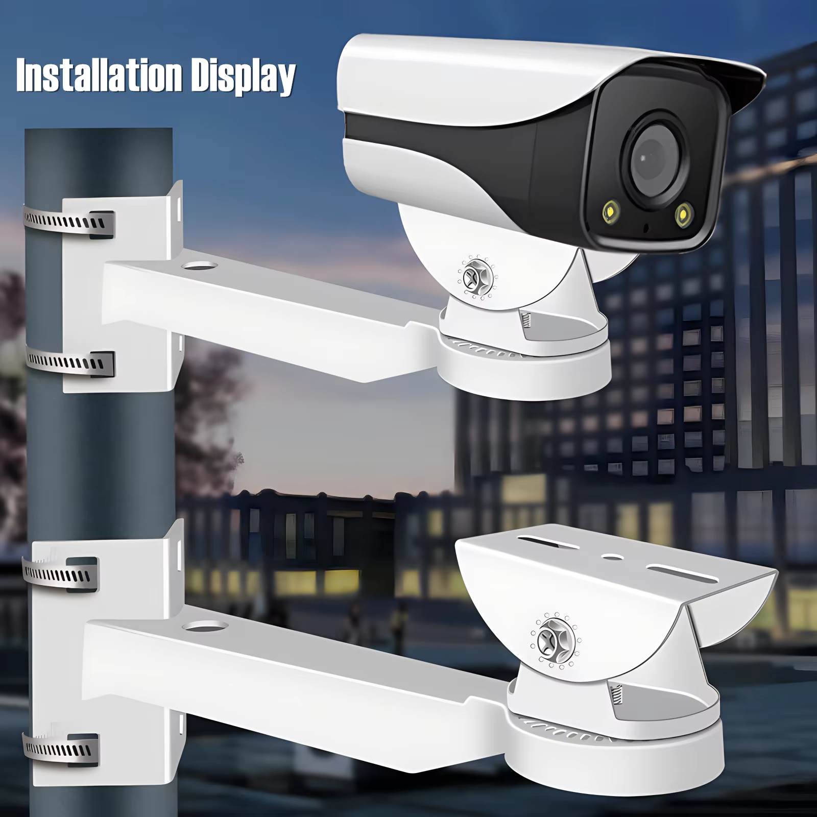 Berkualiti 605 surveillance clamp metal wall mount bracket，for cctv ...