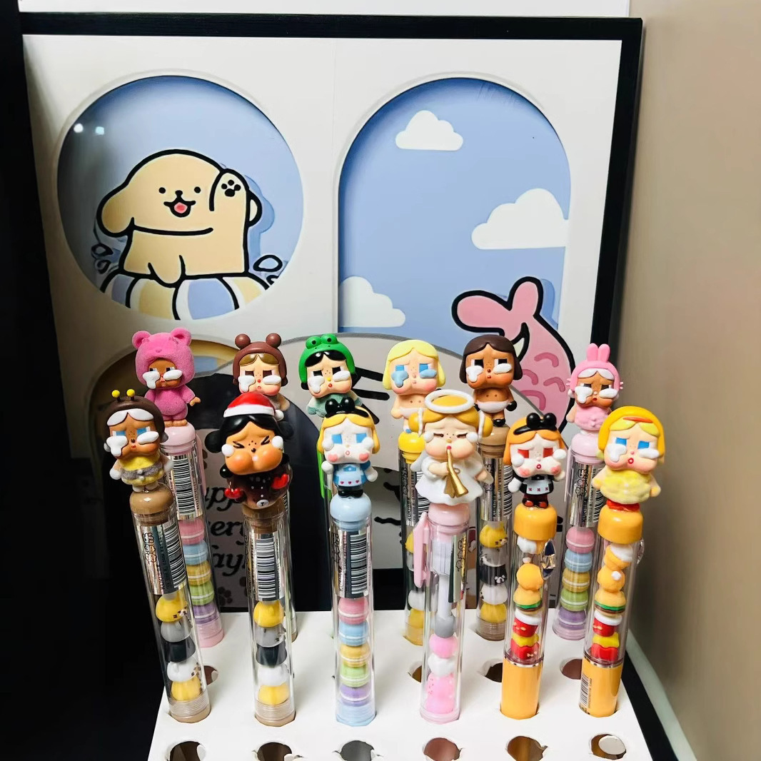 Labubu Pen Crybaby Pen Ballpoint Pen Cute Pen Manik Skullpanda PopMart ...