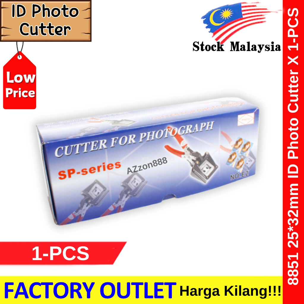 【32X25mm】ID Photo Cutter Studio Office Passport Photo ID Picture Cutter ...