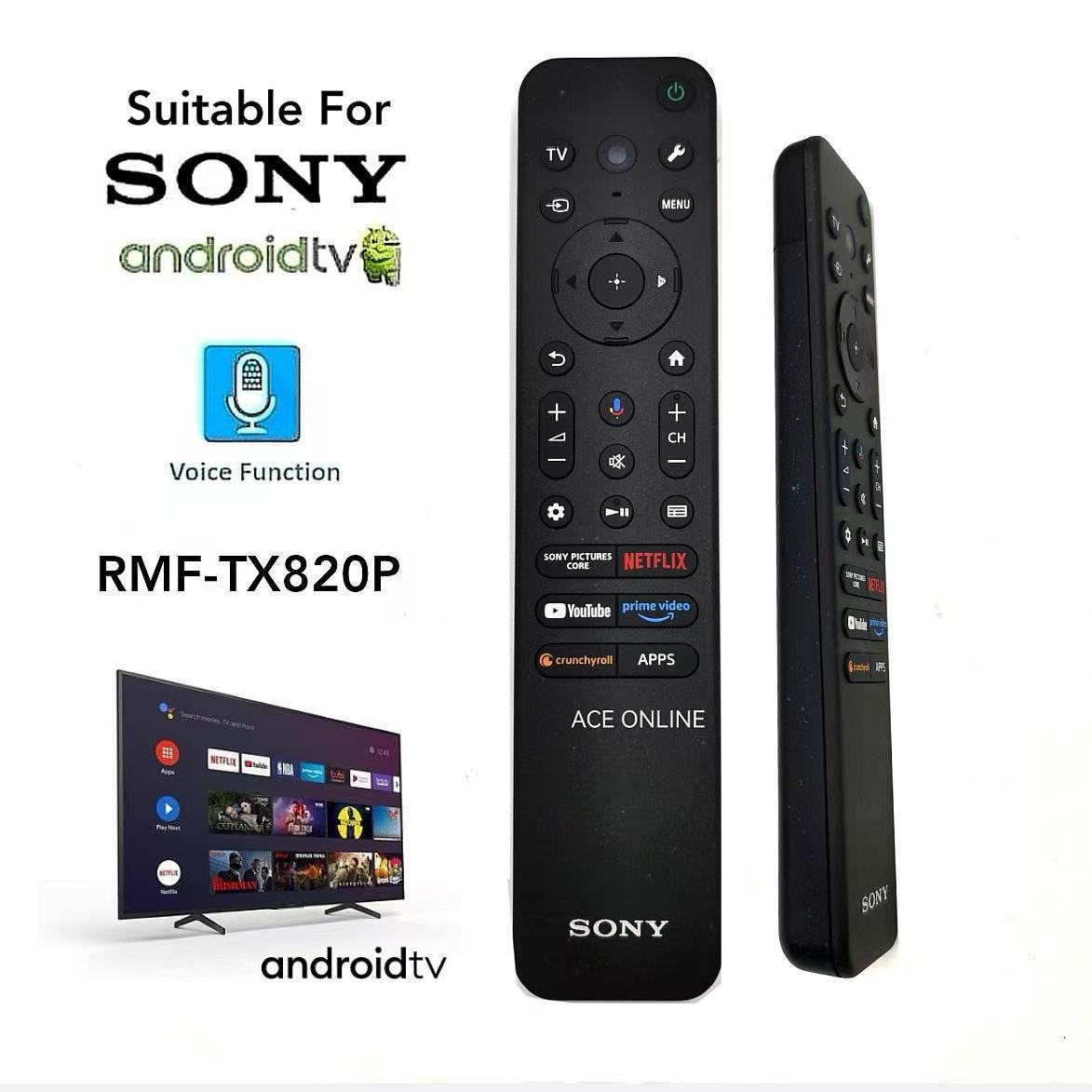Sony Bravia Smart TV/ Android TV OLED Voice Bluetooth Remote Control ...