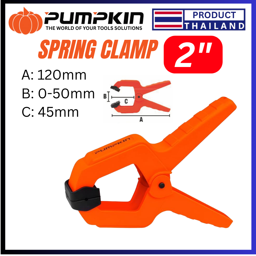[PUMPKIN] Spring Clamp High Clamping Force Multi-Purpose Holding ...