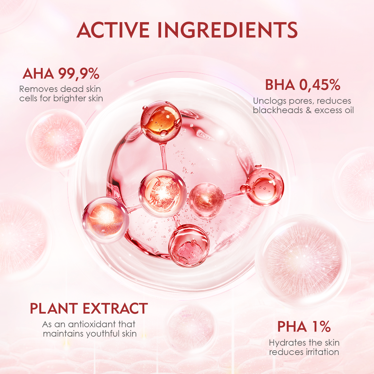 ELFORMULA 2IN1 AHA BHA PHA Peeling Serum Solution +CeraHydro Barrier ...