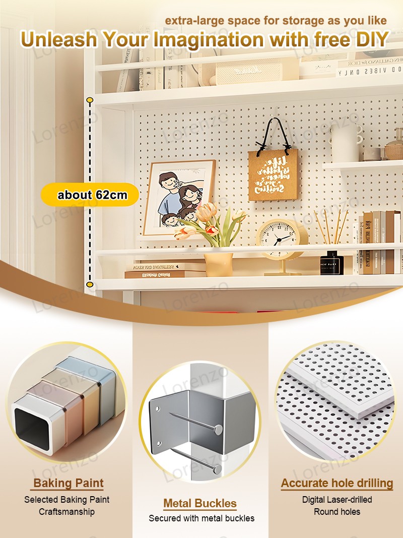 Door Rear Storage Rack/Storage Rack/Multipurpose BookShelf/Display Rack ...