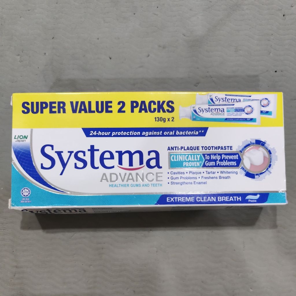 Systema toothpaste 130g x2 supervalue 2 packs Extra Gum Protection ...