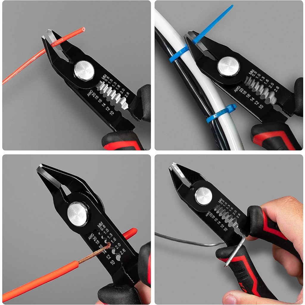 REMAX 6'' Precision Cutter Wire Stripper Wire Cutter Pemotong Wayar ...
