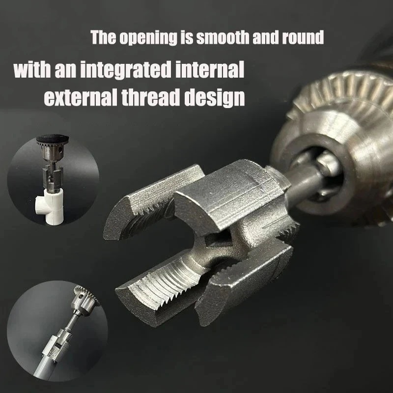 Pipe Thread Cutting Tool Electric Drill Integrated Internal External ...
