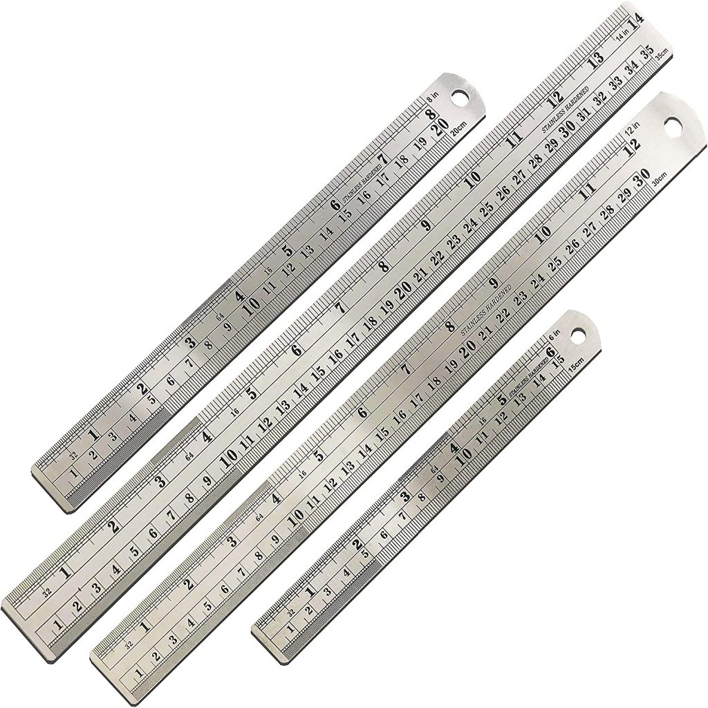 Merwin Stainless Steel Ruler 40/48/60/80 Inch of Different Sizes Metal ...