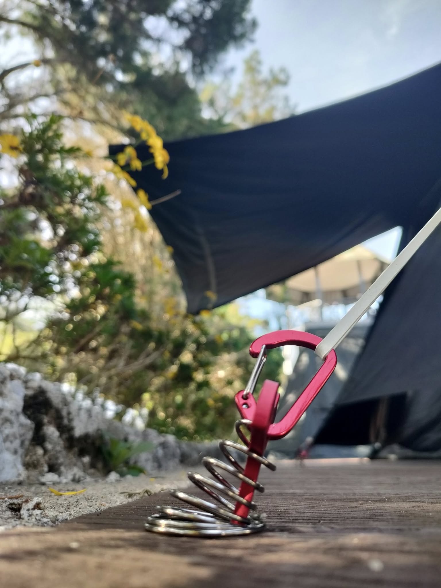 Deck Peg / Double Eye Rope Stakes Buckle Plank Floor Fixed Nails ...