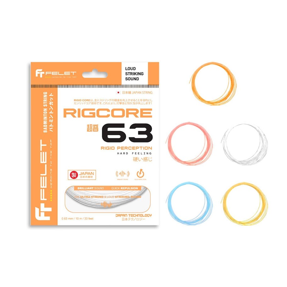 Felet Badminton String Rigcore 61/63 ( 100% Original ) Made In Japan ...