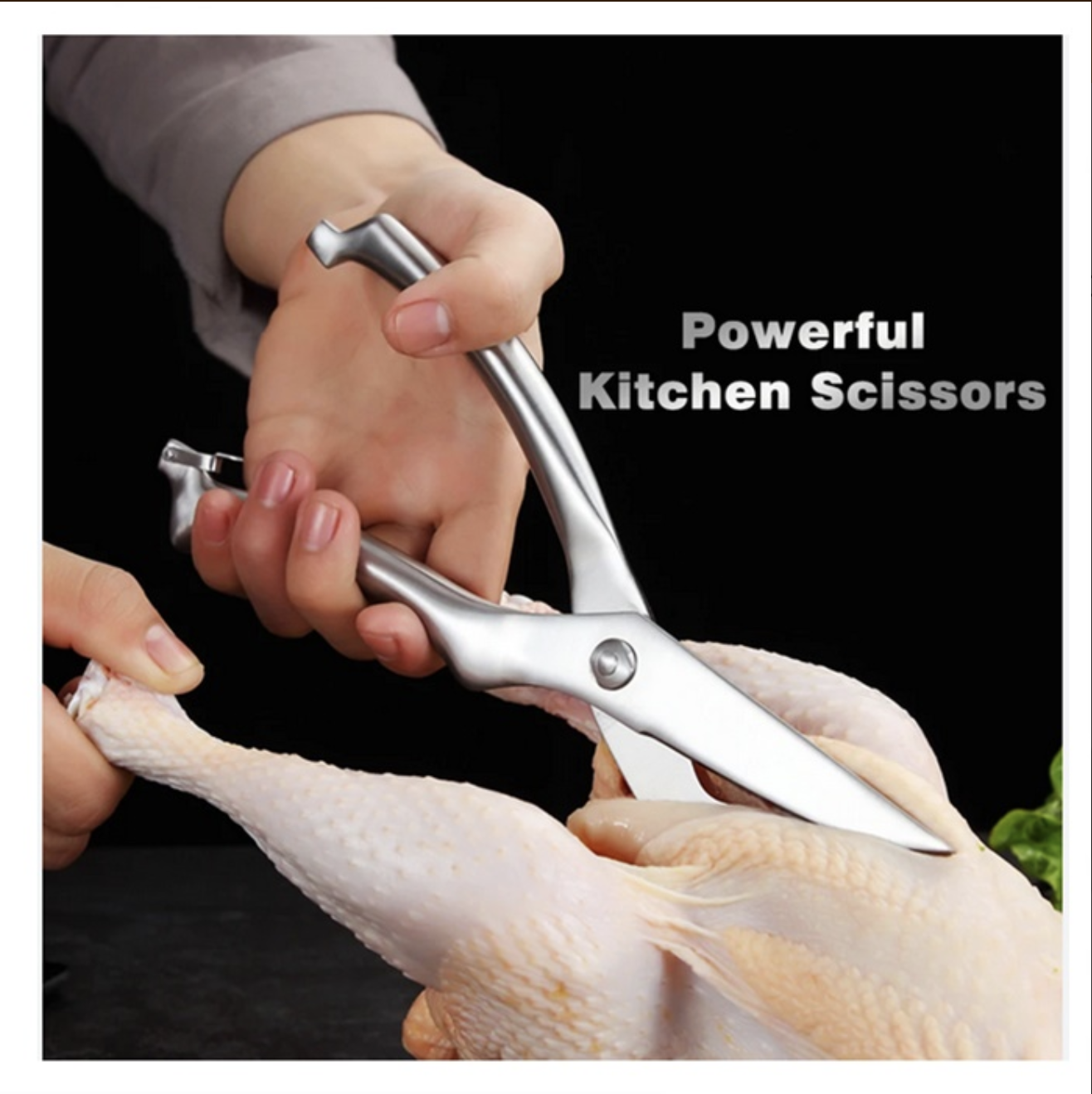 Ultra Sharp Meat Scissor Chicken Poultry Bone Scissor Bone Cutter Shear ...