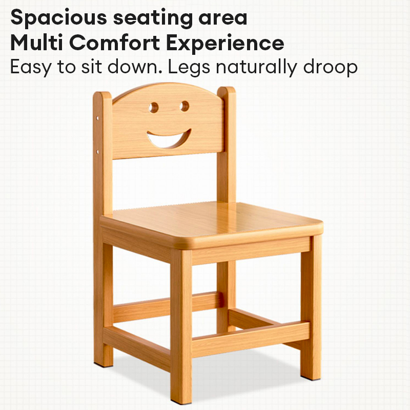 Solid Wood Stool Bangku Kayu Solid Small Chair Low Back Stool Low Back ...