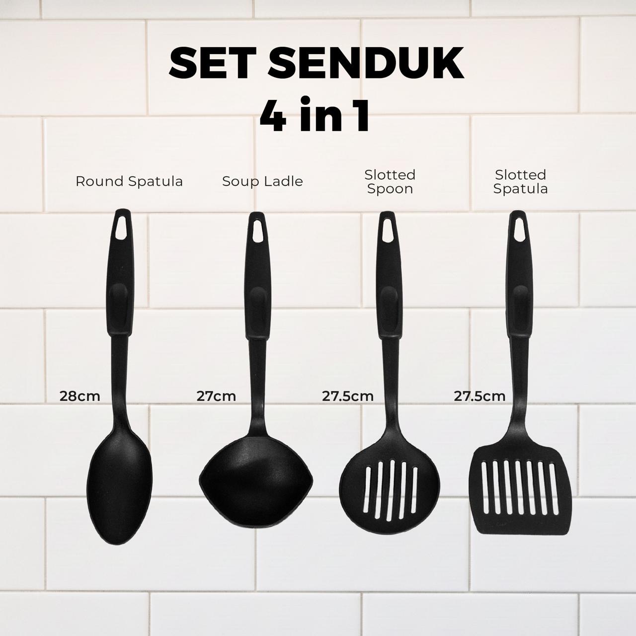 AS SET SENDUK 4 IN 1 & 6 IN 1 COOKWARE SET | Shopee Malaysia