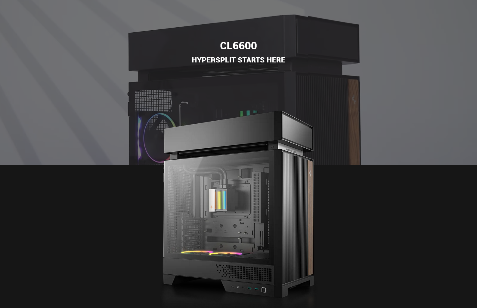 DEEPCOOL CL600 / CL660 / CL6600 Come With AIO Cooler ATX Pre-Installed ...
