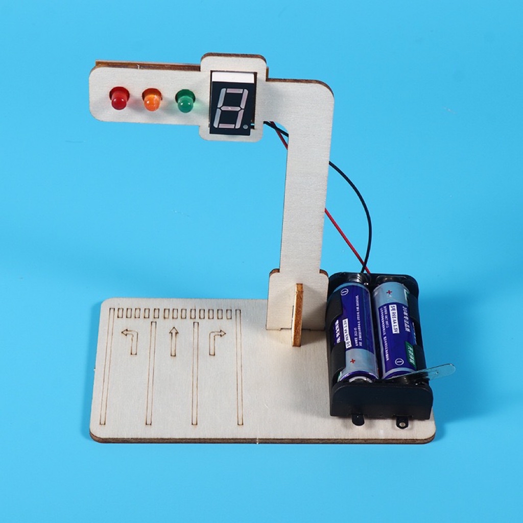 DIY Wooden Traffic Light Educational Kit - RBT - DIY - School Project ...