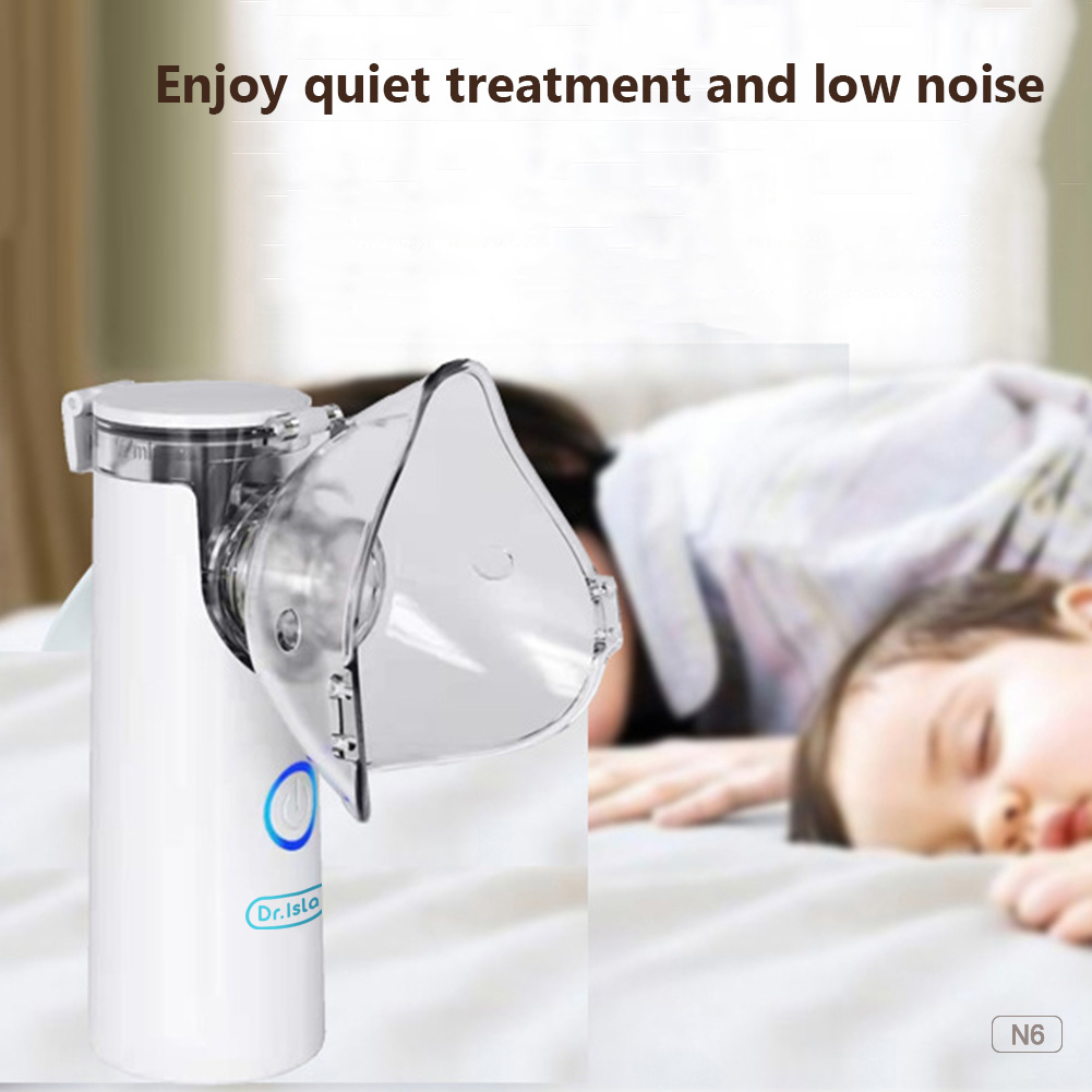 PREFERRED & DR.ISLA Portable Nebulizer Machine Treats Stuffy Nose Cough ...