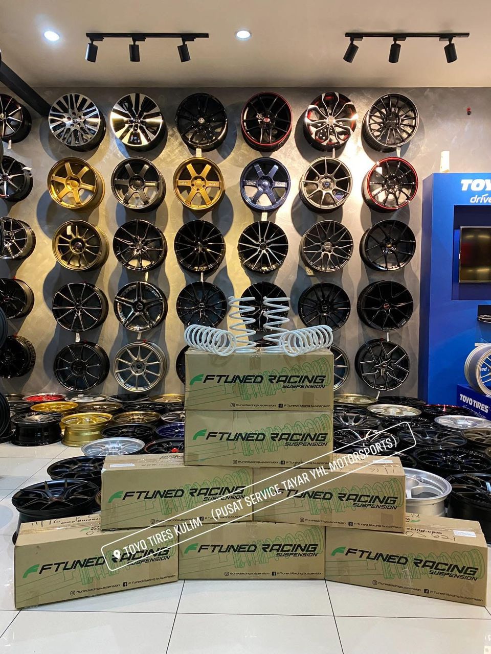 FTUNED LOWER SPRING CLS SERIES PERODUA MYVI G3 / G1 / G2 / ALZA / ALZA ...