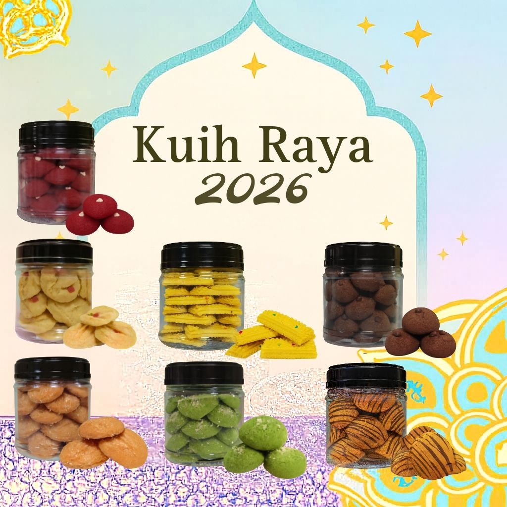 KUIH RAYA 2026 | ANEKA KUIH RAYA HOMEMADE | PELBAGAI PILIHAN KUIH RAYA ...