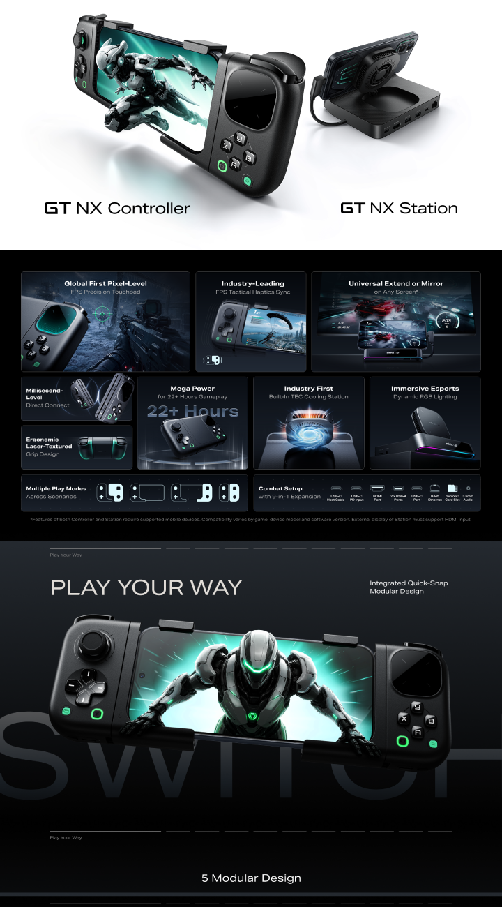 [PRE-ORDER] Infinix GT NX Controller & GT NX Station | Gaming ...