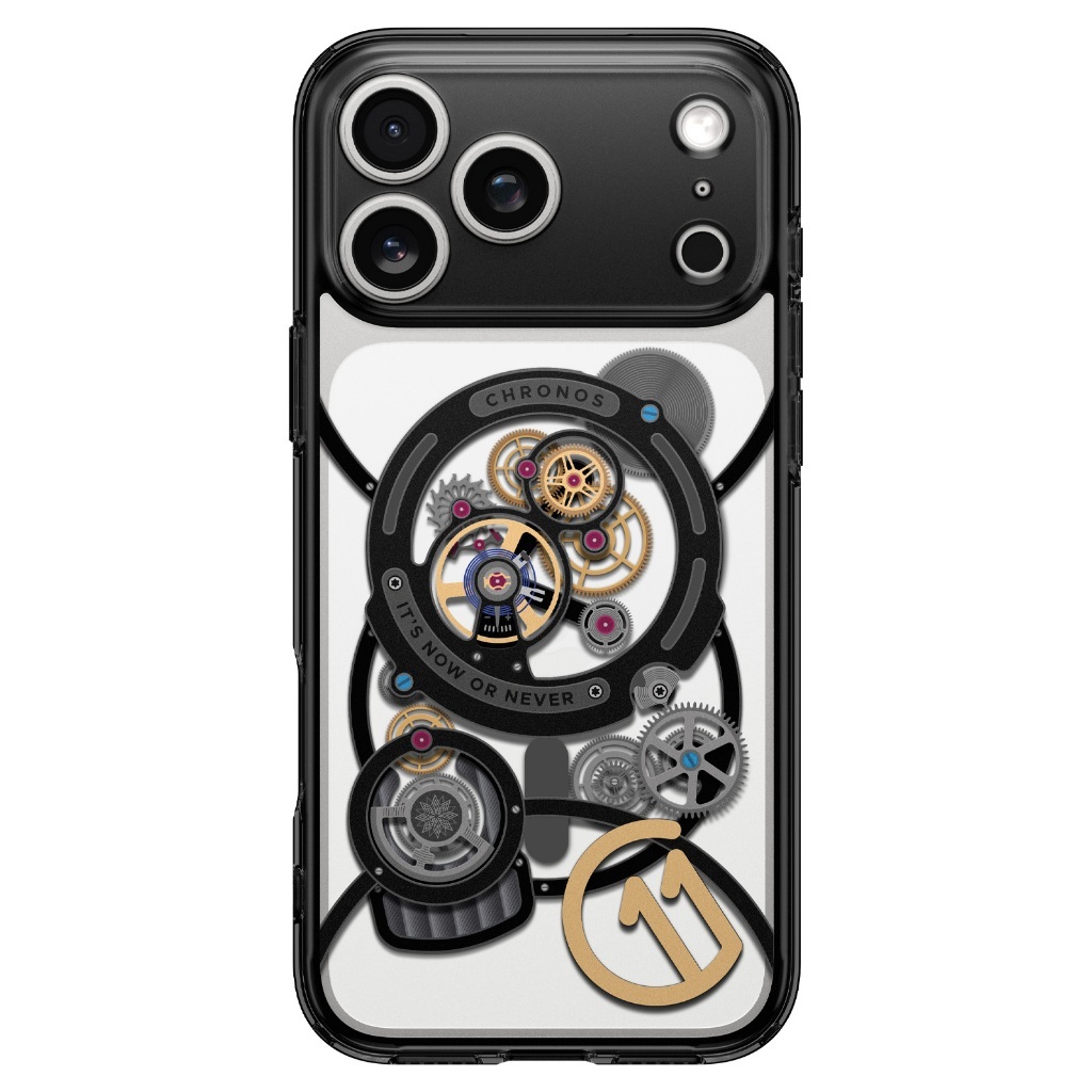 Spigen iPhone 17 Pro Hülle Ultra Hybrid T MagFit Case Handyhülle Transparent Kompatibel mit
