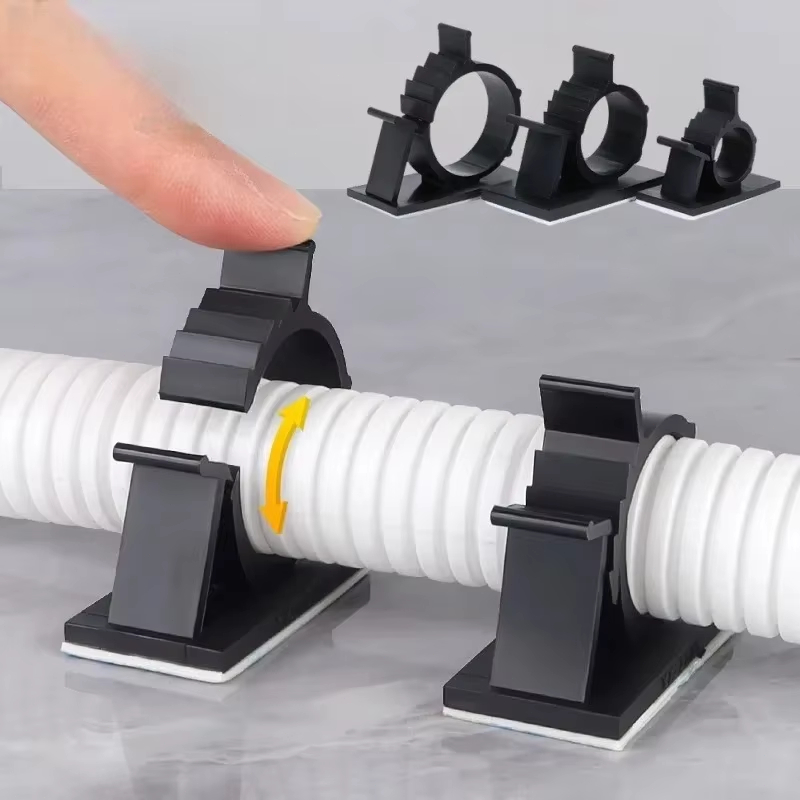 Self Adhesive Wire Management Wire Clip Organizer/Sticky Cable Holder ...