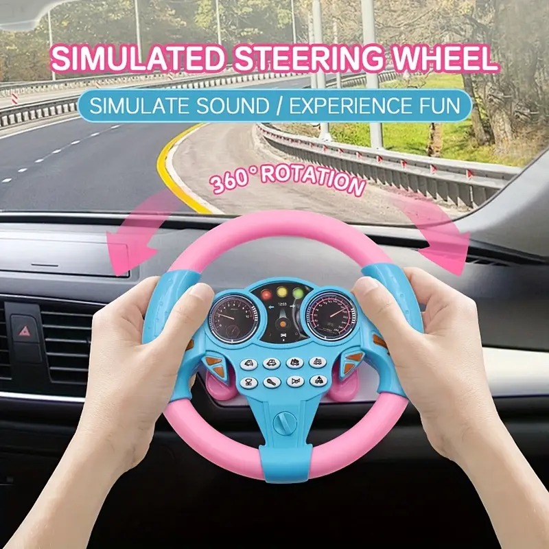 #Readystock Mainan Roda Stereng Kereta Muzik Pintar Pendidikan Awal ...