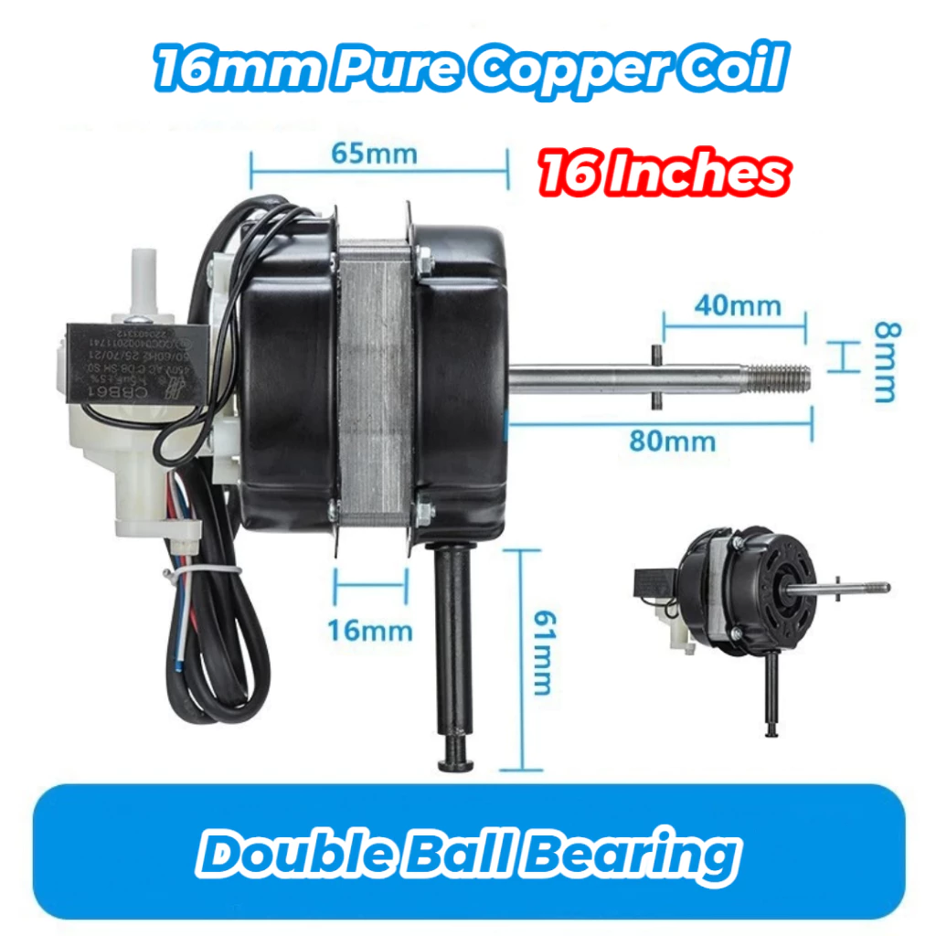 Volt & Forge (100%pure cooper) FAN MOTOR INCH TABLE FAN MOTOR / STAND ...