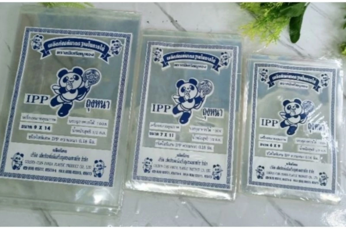 Plastik IPP Thailand Cap Panda & Cap Ketam | Shopee Malaysia