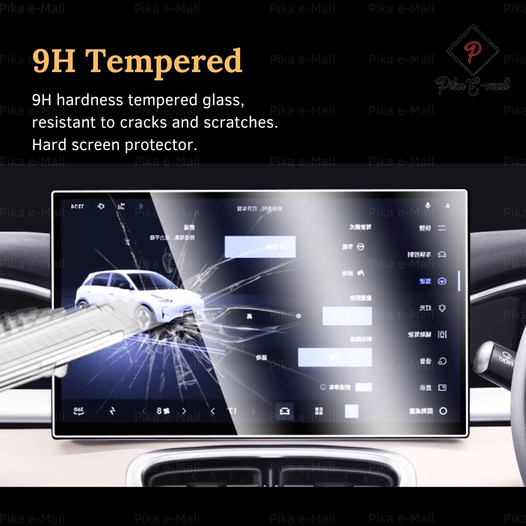 Proton e.MAS 5 Screen Protector Car Tempered Glass Navigation Meter ...