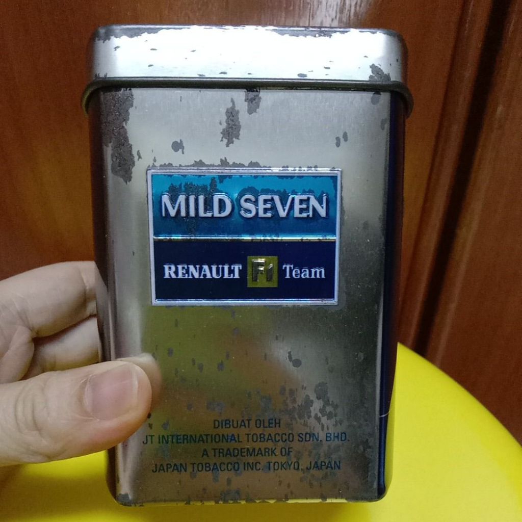 [Preloved 二手] Mild Seven Tin Box / Tin Rokok Mild Seven / Vintage ...