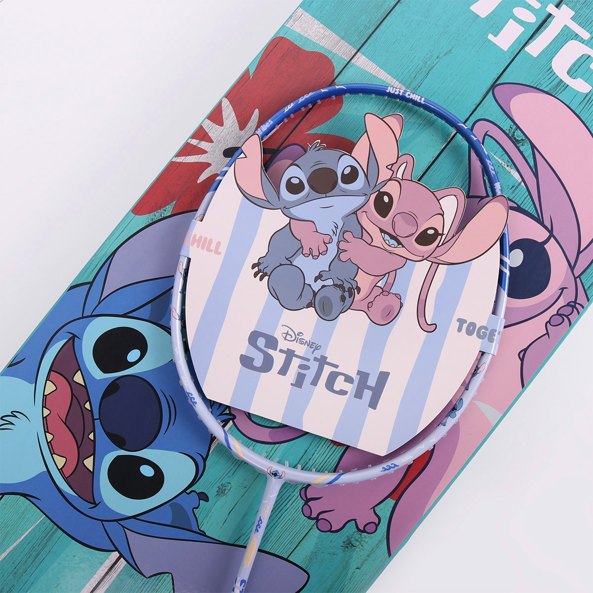 MAXX x LILO & STITCH BADMINTON RACKET WITH GIFTBOX (100% ORIGINAL ...