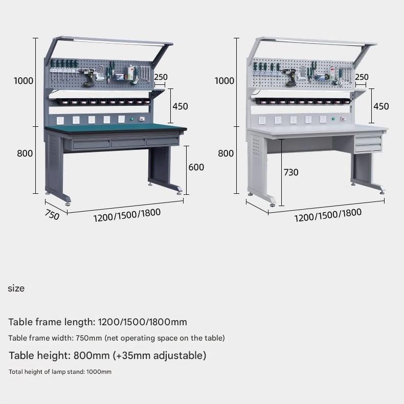 Heavyduty Anti-static Workbench Fitter Operation Maintenance Table ...