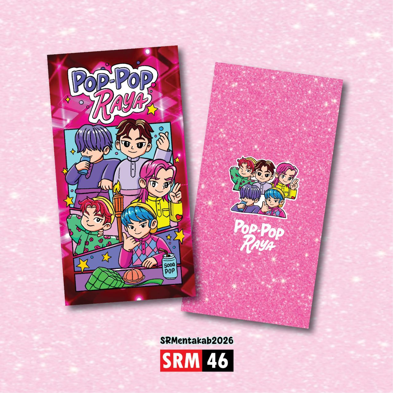 🔥 READY STOCK 🔥 SAMPUL DUIT RAYA 2026 SAMPUL RAYA DEMON HUNTERS 10/50 ...