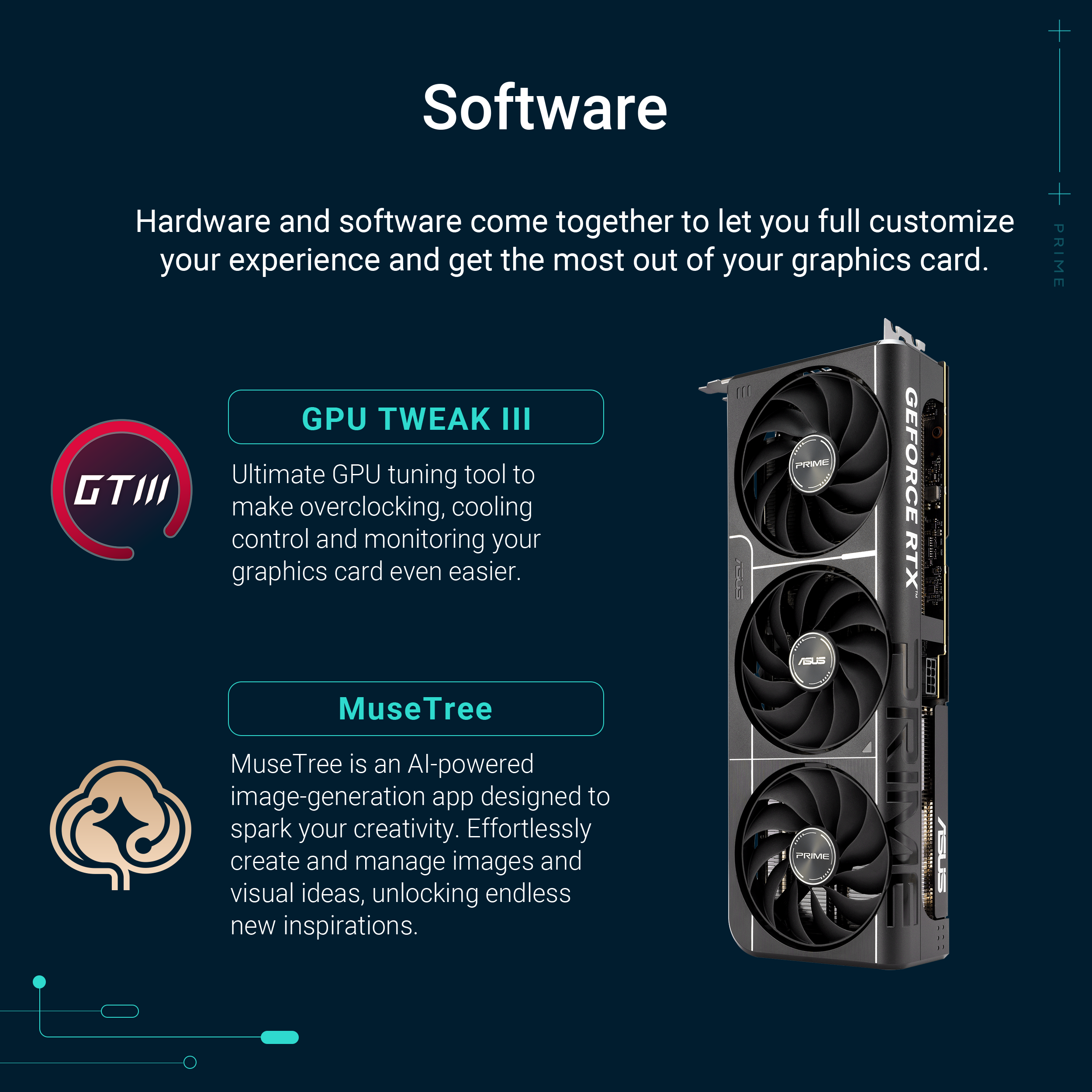 ASUS Prime GeForce RTX™ 5060 8GB GDDR7 OC Edition Graphics Card (PCIe ...