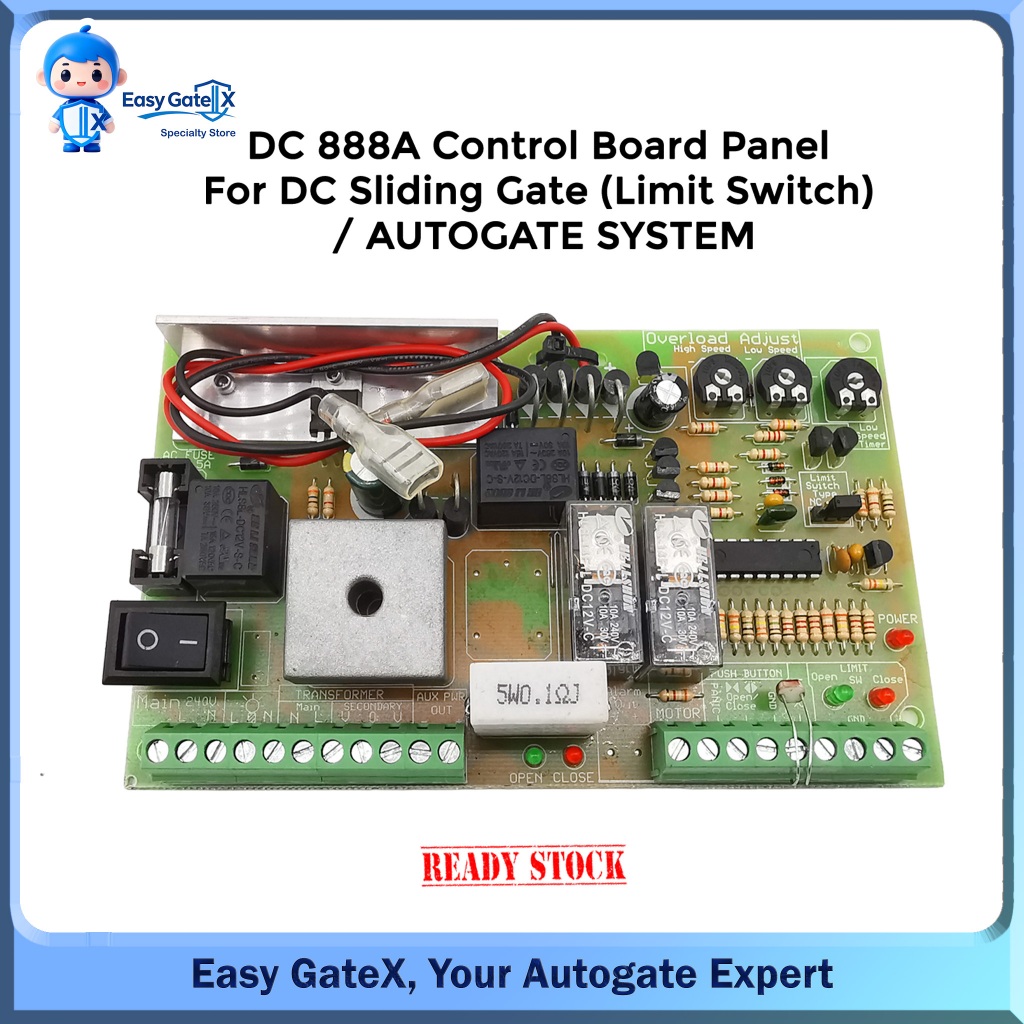 DC2 Autogate Control Board for DC Sliding Gate with Limit Switch ...