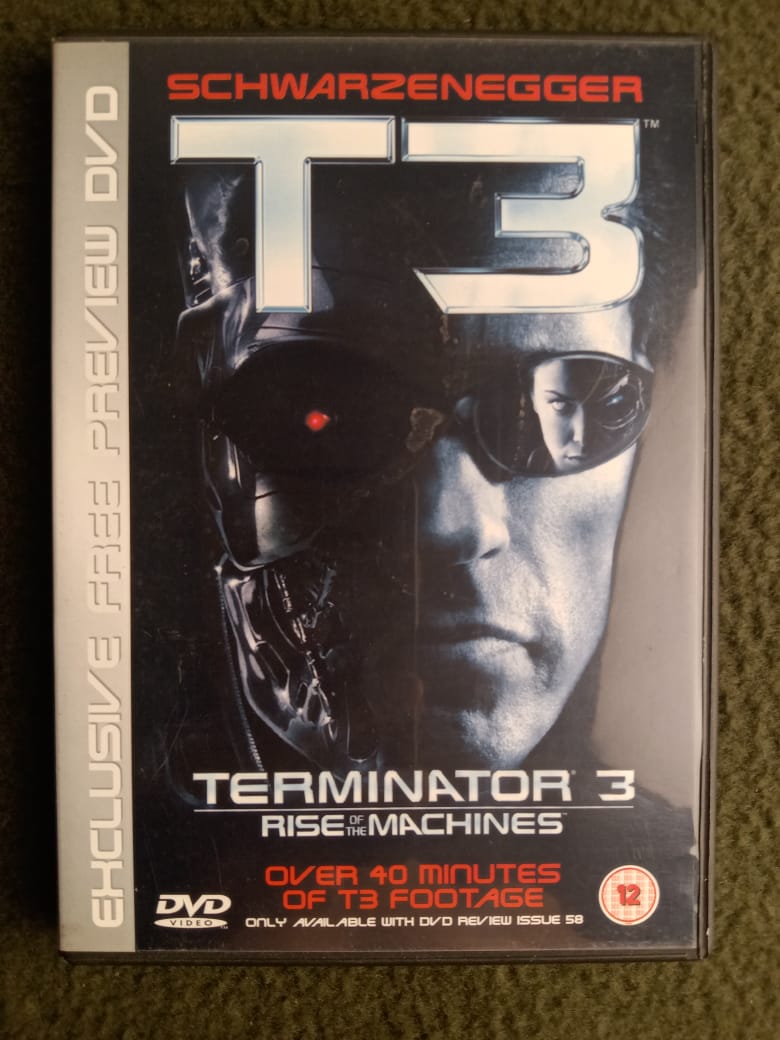 TERMINATOR 3 FOOTAGE DVD (NOT MOVIE) | Shopee Malaysia