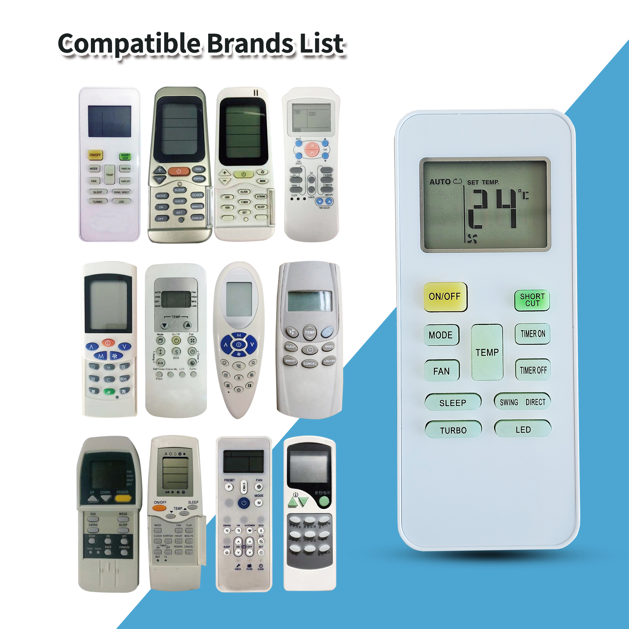 R14/CE Replacement For Carrier Air Cond Aircond Air Conditioner Remote ...