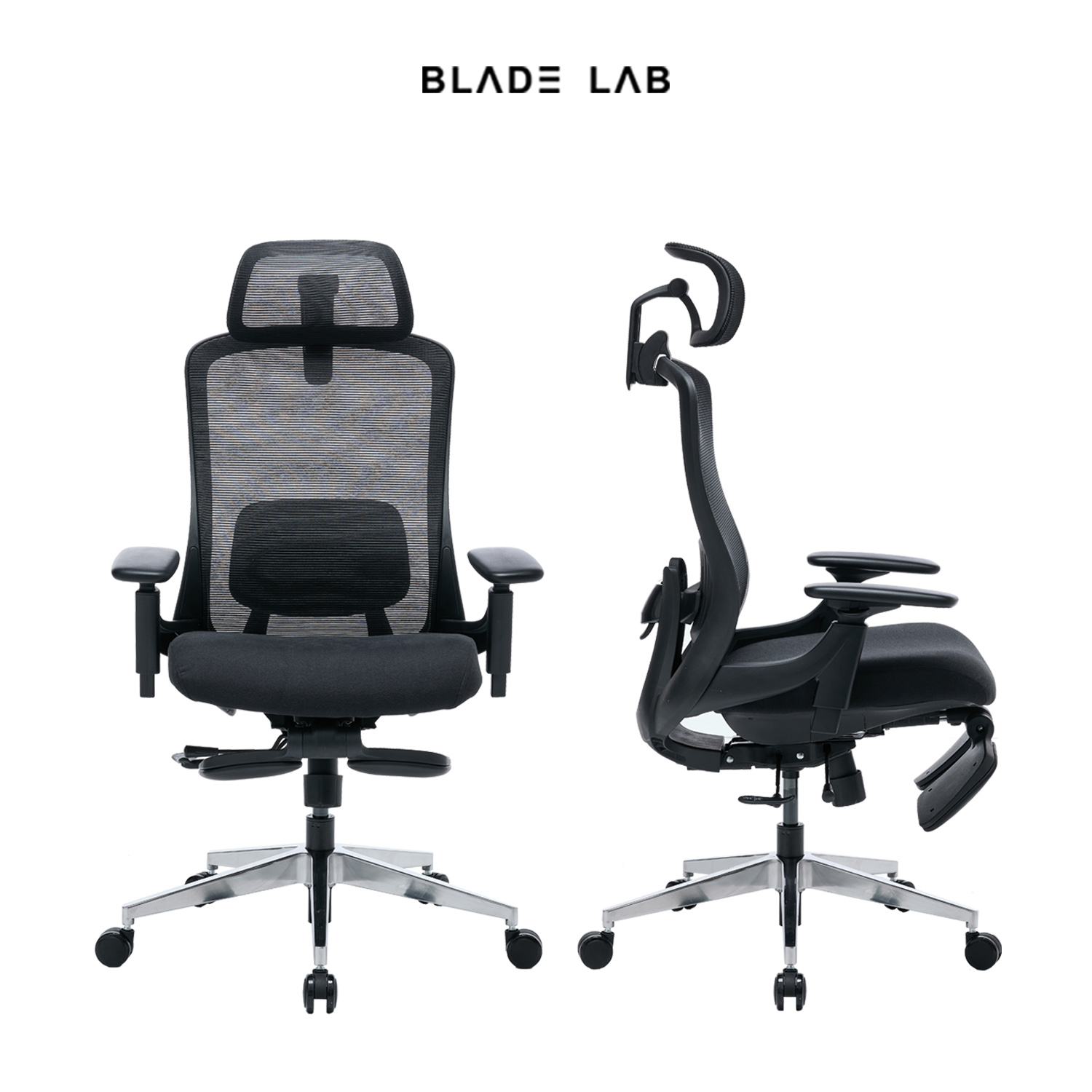 BLADE LAB Lab Cloud Adjustable Ergonomic Mesh Office Chair | Shopee ...