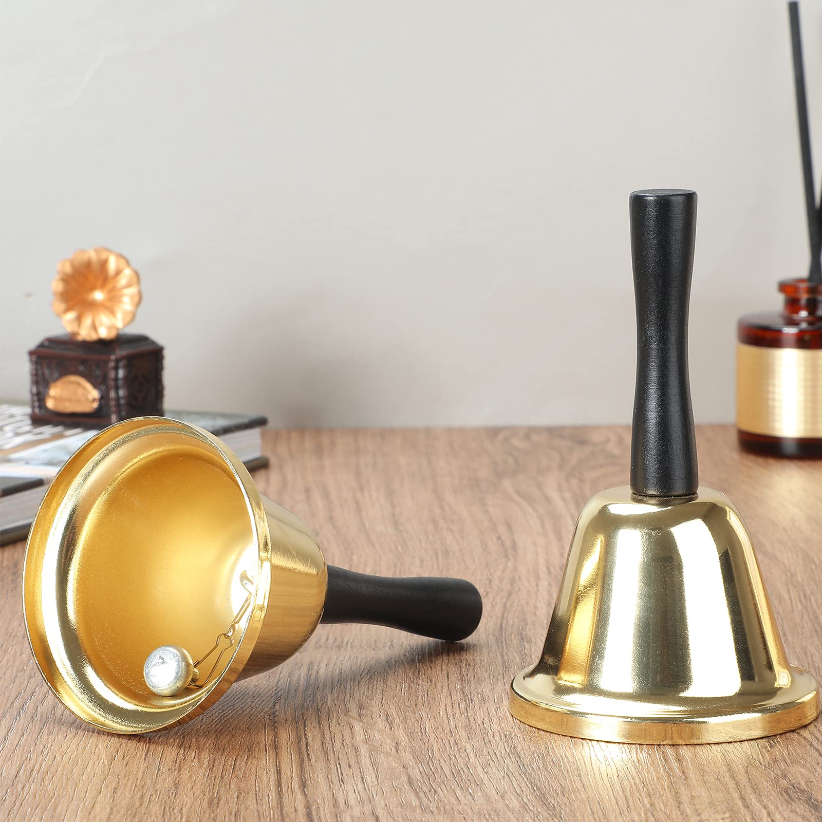 Metal Hand-Cranked/Handheld Bell Ordering Service Bell/Icecream Tea ...