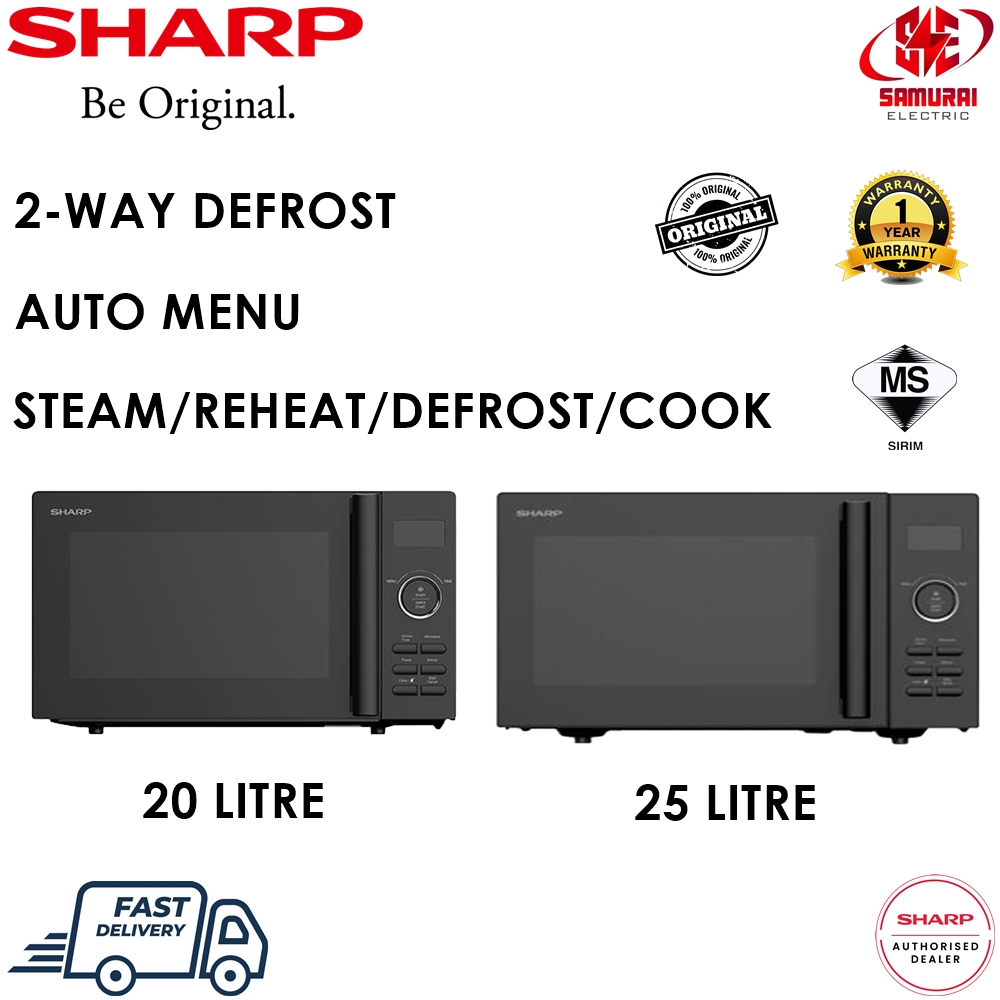 Sharp Microwave Oven 20 Litre R2021GK/ 25 Litre R3521GK [ Ready Stock ...