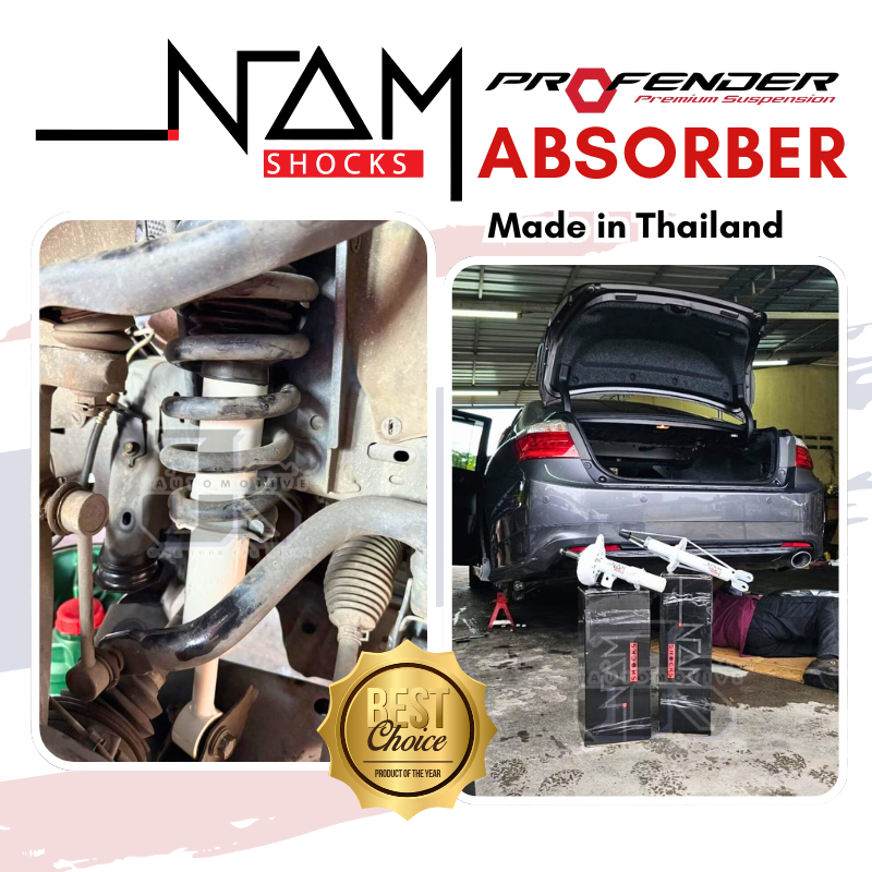 NAM Heavy Duty Performance Shock Absorber City gk fit Honda Depan ...