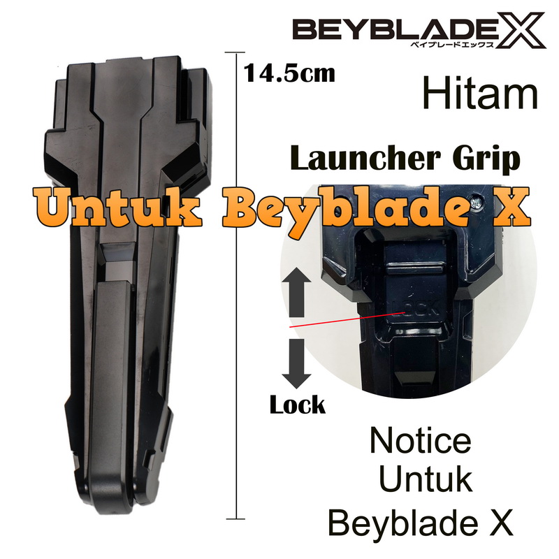 Beyblade X Launcher Ripcord String Grip Starter Handle Led Flashlight ...