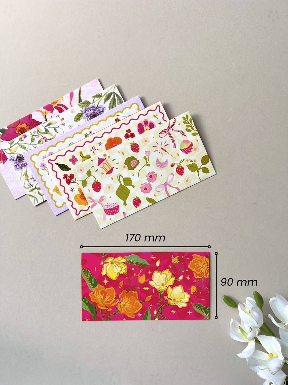Sampul Raya Premium Tebal Exclusive Money Packet 10pcs 170cm x 9cm ...