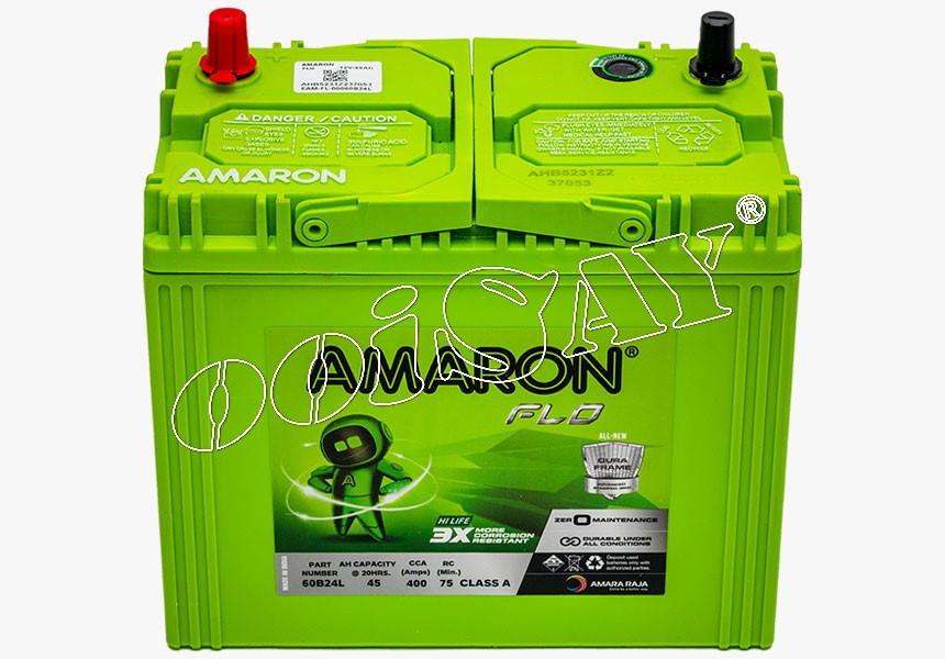 AMARON FLO NS60L | 55B24L/LS | 60B24L 60B24LS (MF) - Car Battery - Vios ...