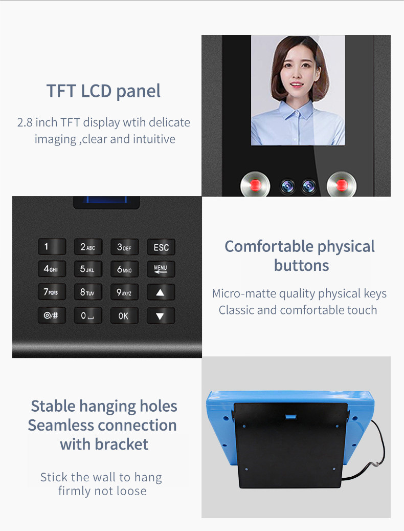 TopSelling FREE Bracket HOMiE Attendance Absence Machine Face ID ...
