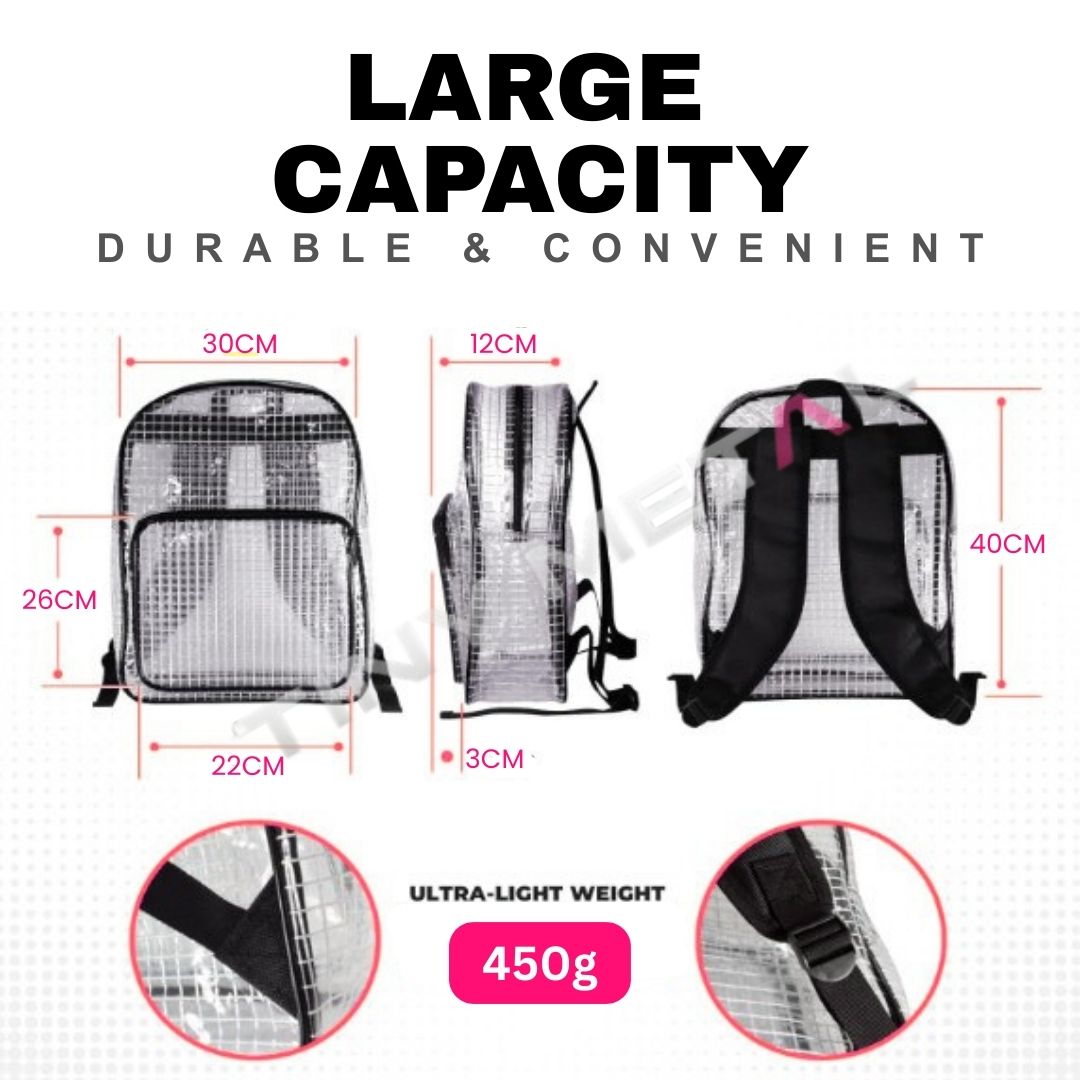 ESD Cleanroom Dust Free PVC Bags Backpack Sling Bag Utilities Bag Anti ...
