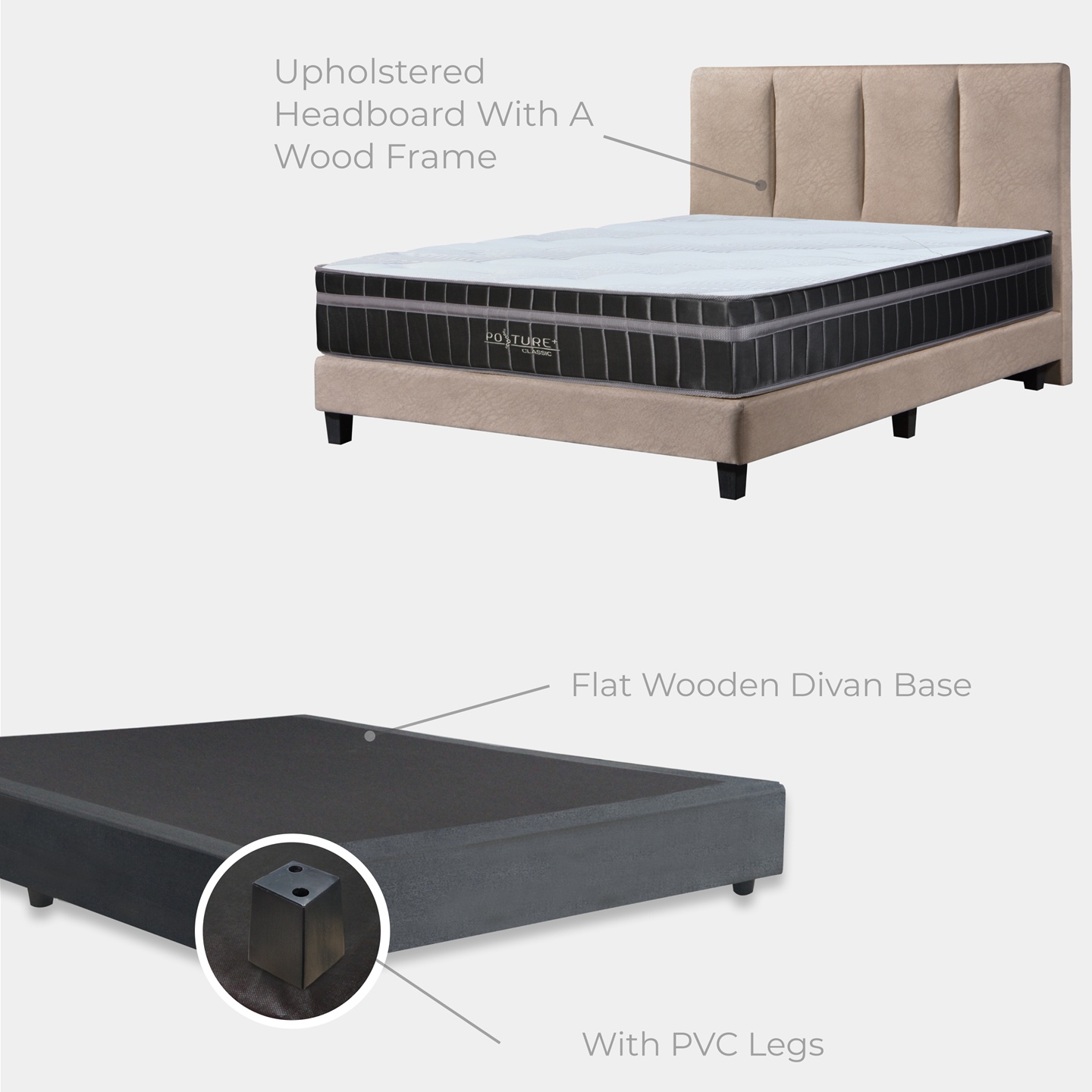 Posture Classic 7 Turn Posture Spring Mattress (10.5