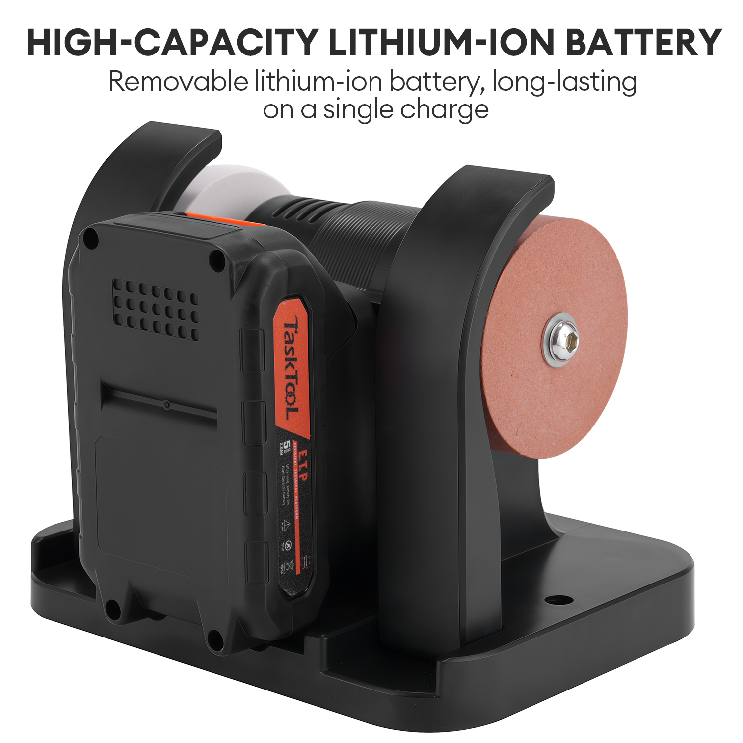 TASKTOOL Electric Grinder 220V Plug 21V Li-ion 70W-200W 70mm Dual ...
