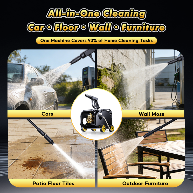 SOARFLY Water jet High Pressure Cleaner 5200W Water Jet Sprayer Machine ...
