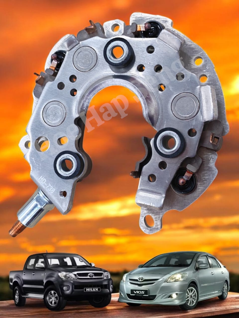 [READY STOCK] Toyota Vios NCP93 NCP150 Innova Hilux D4D Alt Rectifier ...