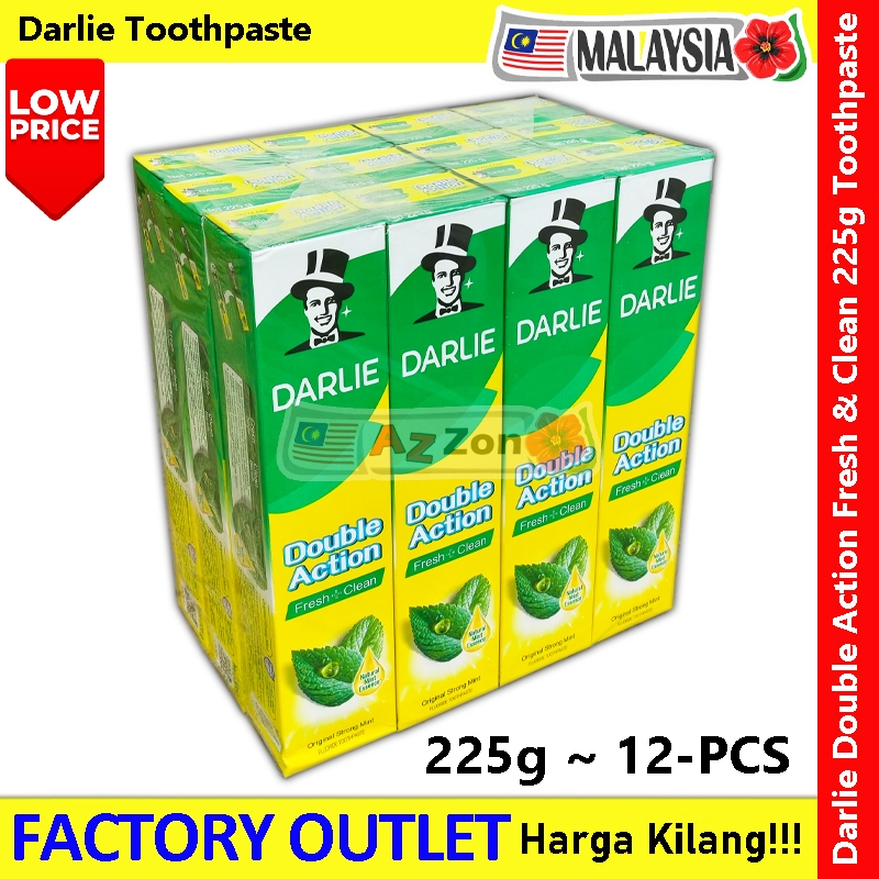 【EXP-2028】 Darlie Original Strong Mint Double Action 【Value Pack】 【SAVE ...